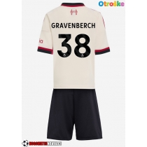 Otroške Nogometnih dresov Liverpool Ryan Gravenberch #38 Gostujoči 2025-26 Kratki rokavi (+ hlače)